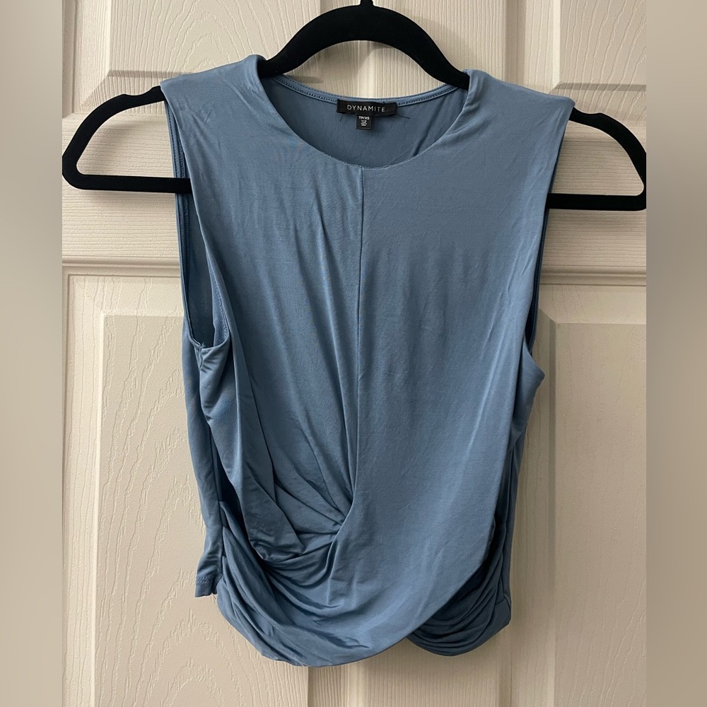 Twist front tank